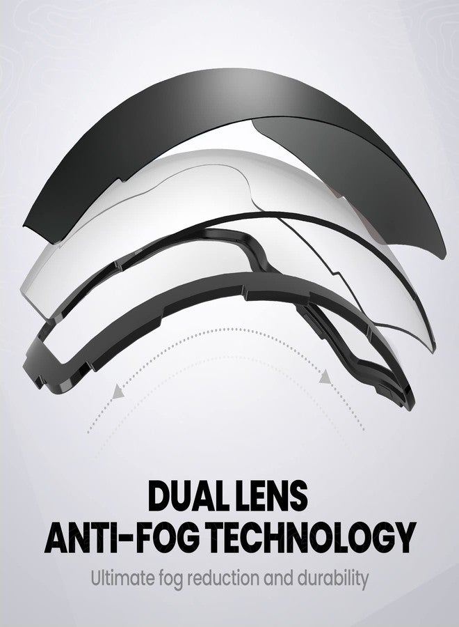 OutdoorMaster Ski Goggles PRO Replacement Lens - 20+ Choices (VLT 9% Polarized Black Lens) - Image 4